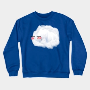 Cute, puffy cloud Crewneck Sweatshirt